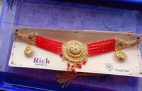 792 Cristal Golden Choker Set 