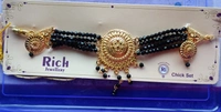 792 Cristal Golden Choker Set 