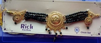 792 Cristal Golden Choker Set 