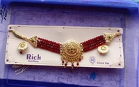 792 Cristal Golden Choker Set 