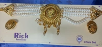 792 Cristal Golden Choker Set 