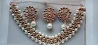 793 Stone Moti Jewellery Set With Maangtika