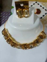 794 Stone Jewellery Set - Gold