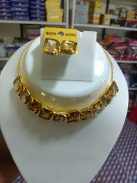 794 Stone Jewellery Set - Gold