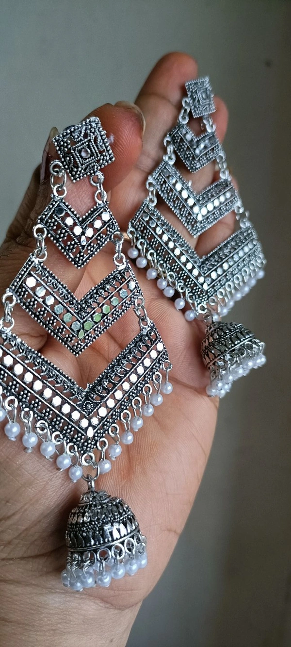 257 Big Oxidise Jhumka