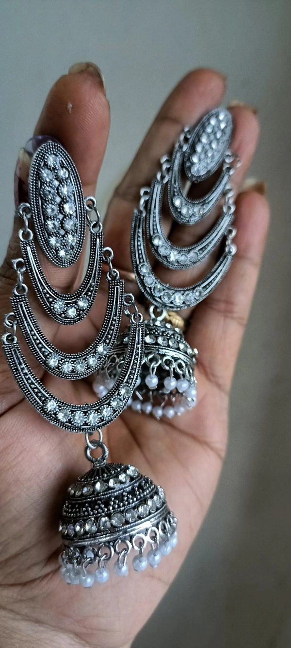 272 Big Oxidise Jhumka