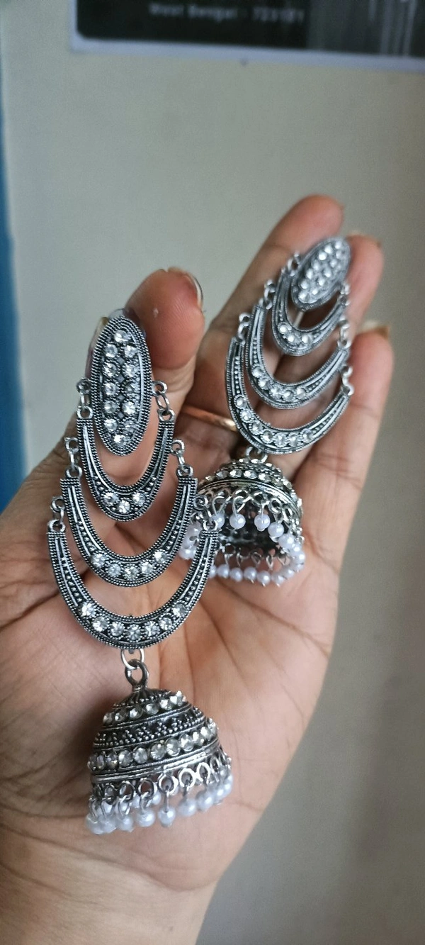 272 Big Oxidise Jhumka