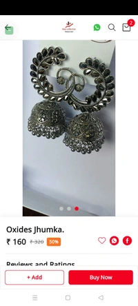 275 Oxides Jhumka.