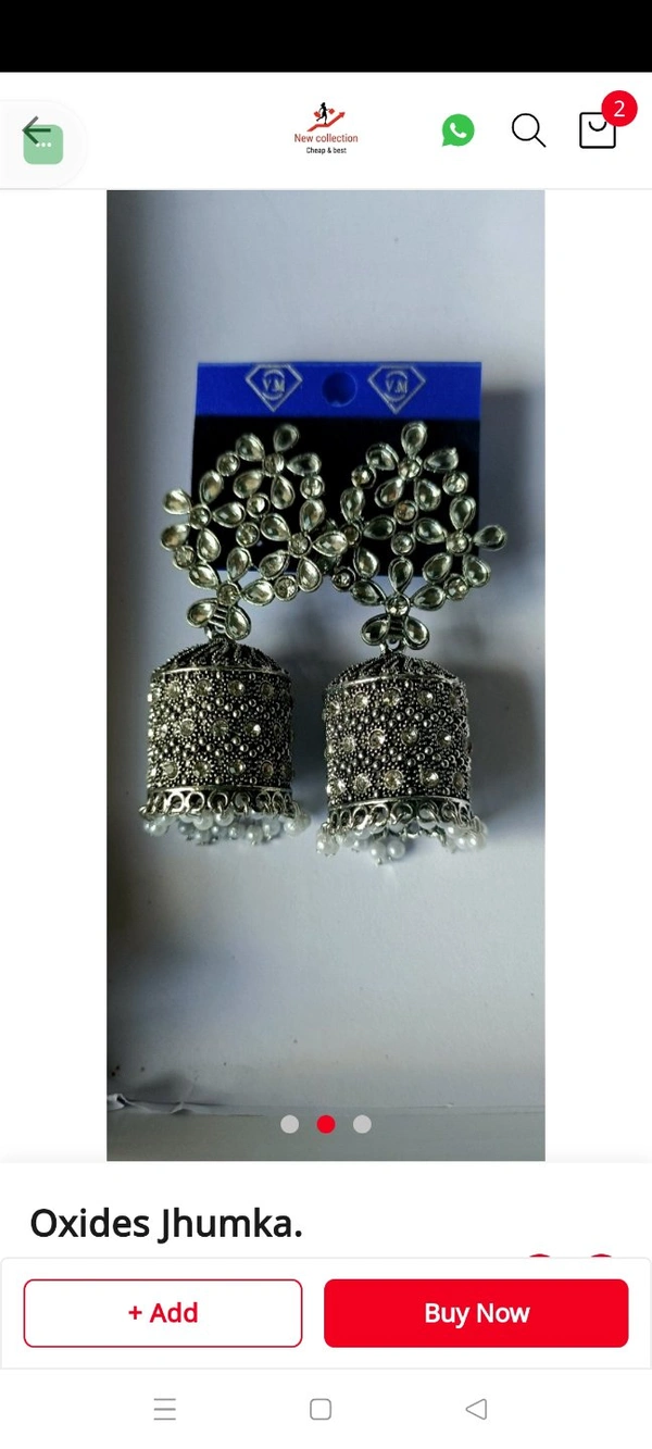 276. Oxides Jhumka.