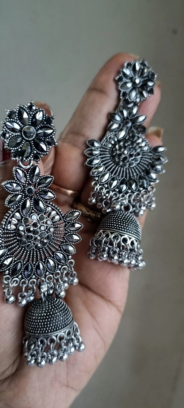 273 Big Oxidise Jhumka