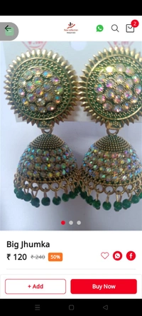 267 Big Jhumka