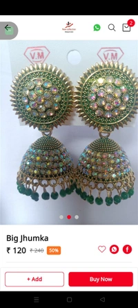 267 Big Jhumka