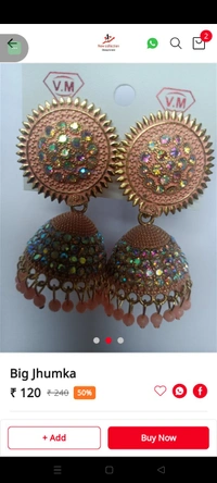 268 Big Jhumka