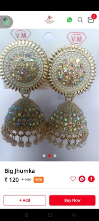 269 Big Jhumka