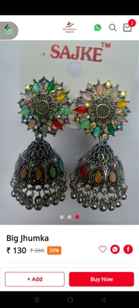 255 Big Jhumka 