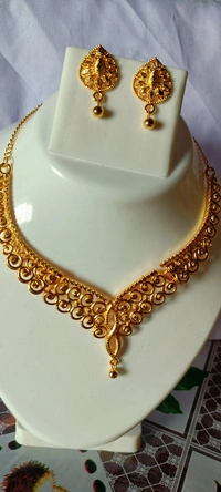 797 Golden Jewellery Set 