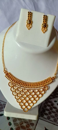795 Golden Jewellery Set 