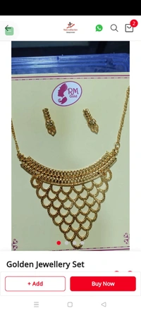 795 Golden Jewellery Set 