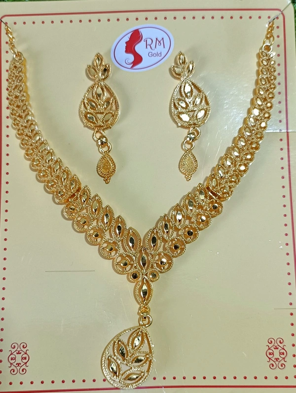 787 Golden Jewellery Set 
