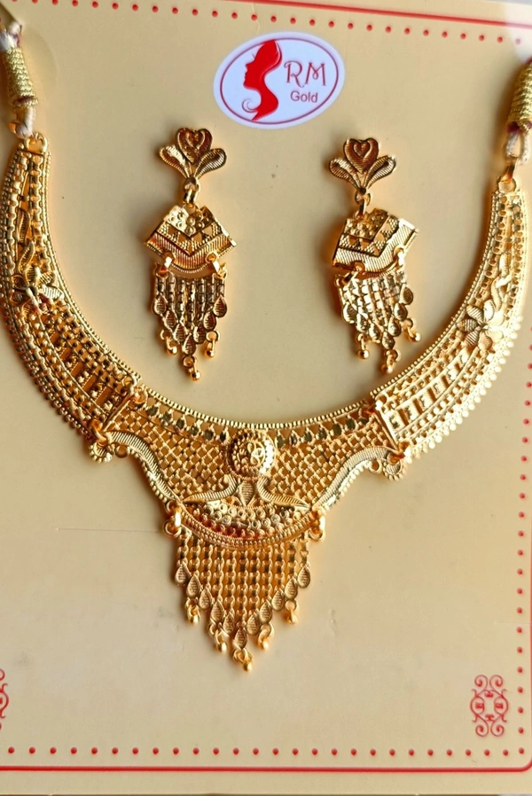 781 Golden Jewellery Set 