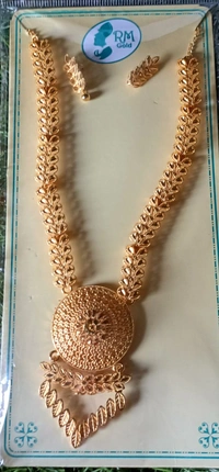 790 Golden Jewellery Set 