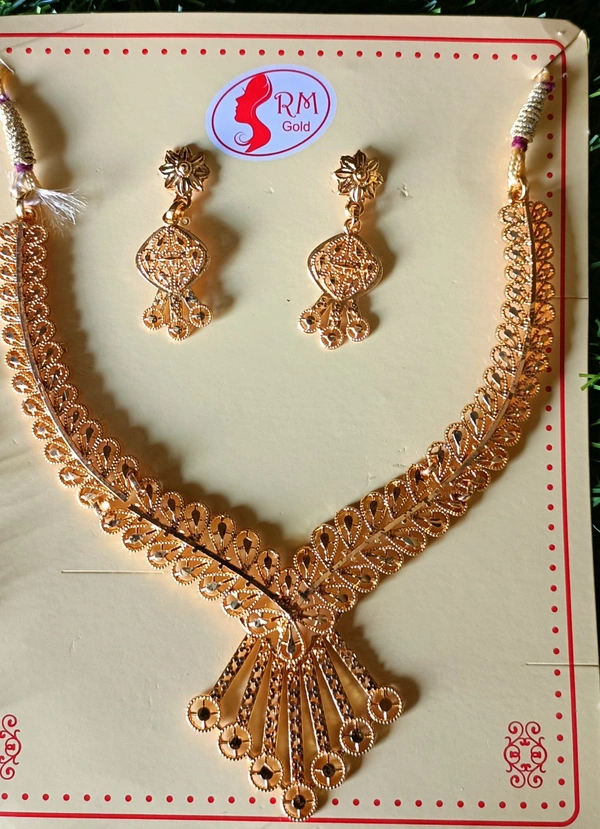776 Golden Jewellery Set 