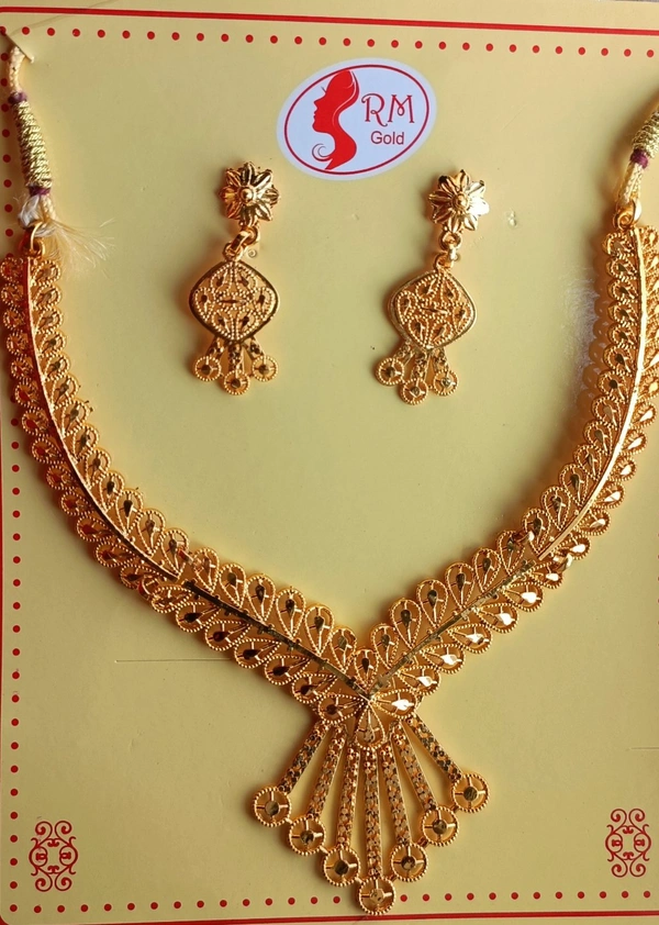 776 Golden Jewellery Set 