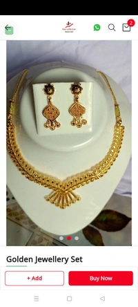 776 Golden Jewellery Set 