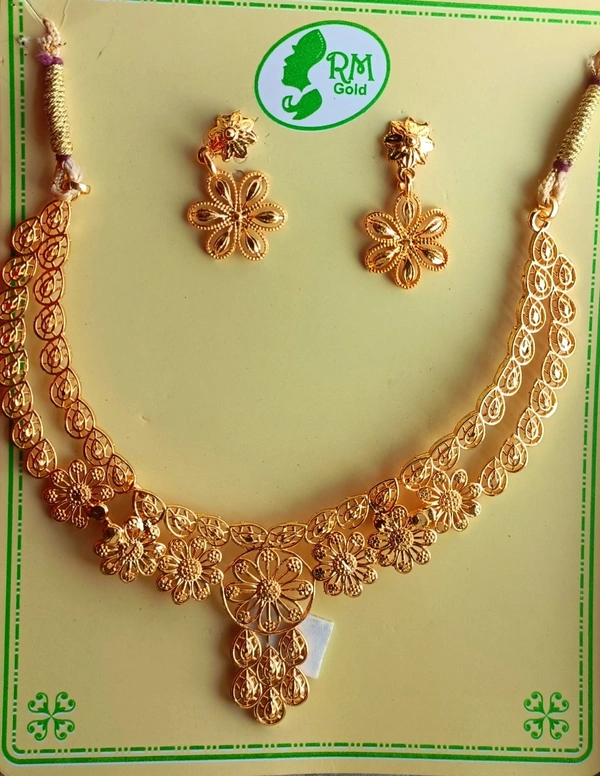 778 Golden Jewellery Set 