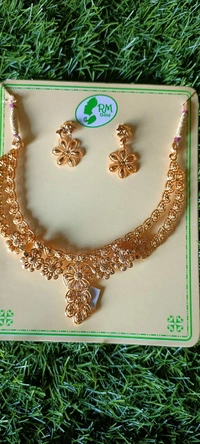 778 Golden Jewellery Set 