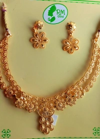 778 Golden Jewellery Set 