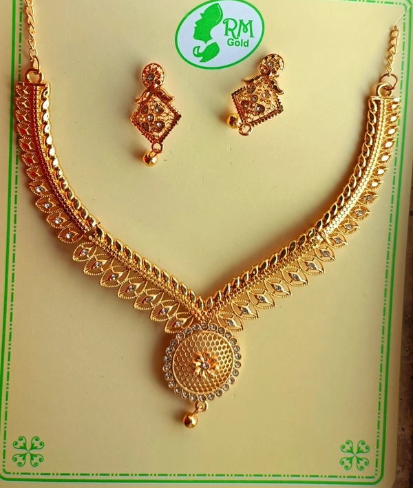 784 Golden Jewellery Set 