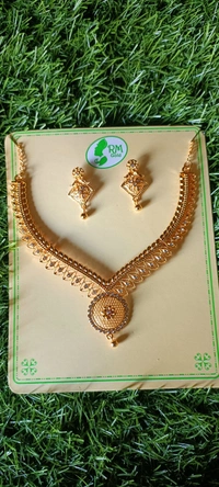 784 Golden Jewellery Set 
