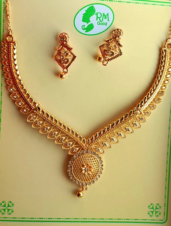 784 Golden Jewellery Set 