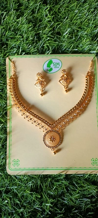 784 Golden Jewellery Set 