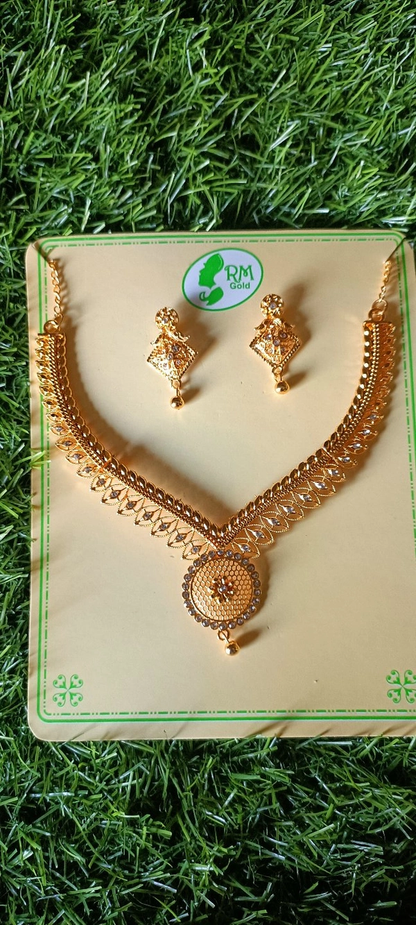 784 Golden Jewellery Set 