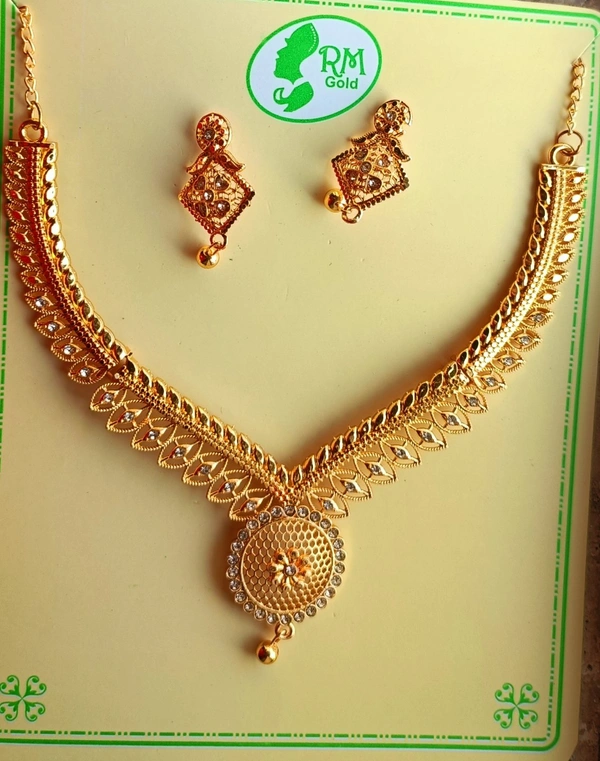 784 Golden Jewellery Set 