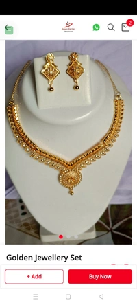 784 Golden Jewellery Set 