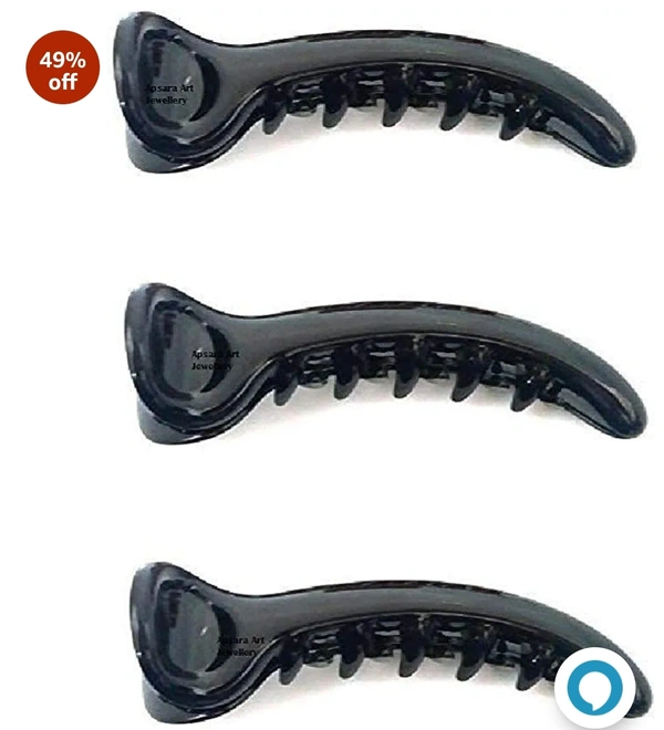 4066 Banana Clip - Black