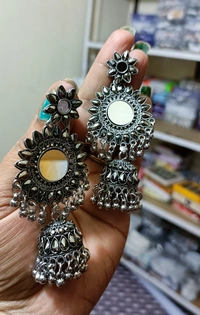 460 Big Oxidise Jhumka