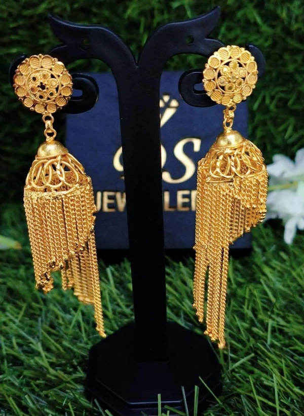 408 Golden Jhumka