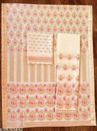 Guna Work Mekhela Chador Polysilk