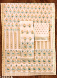 Guna Work Mekhela Chador Polysilk