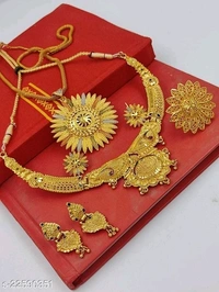 Shimmering Graceful Pendants & Lockets Pack Of Two Set