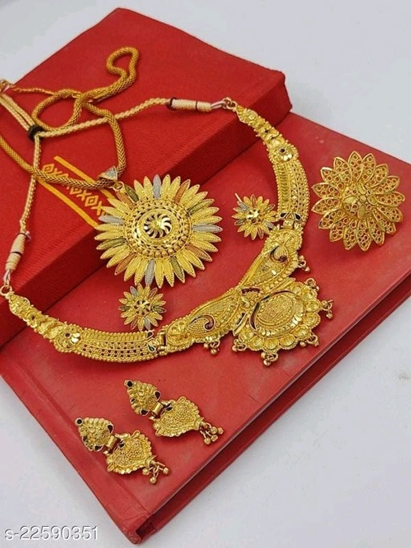 Shimmering Graceful Pendants & Lockets Pack Of Two Set