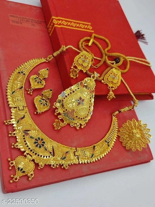 Shimmering Graceful Pendants & Lockets Pack Of Two Set