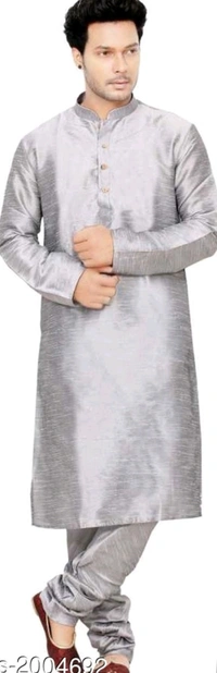 Men's Ethnic Cotton Blend Solid Kurta Set Vol 2