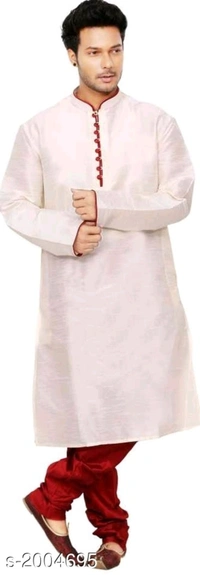 Men's Ethnic Cotton Blend Solid Kurta Set Vol 2