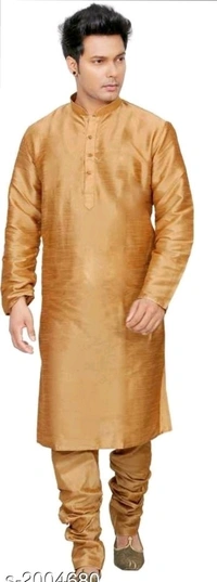 Men's Ethnic Cotton Blend Solid Kurta Set Vol 2