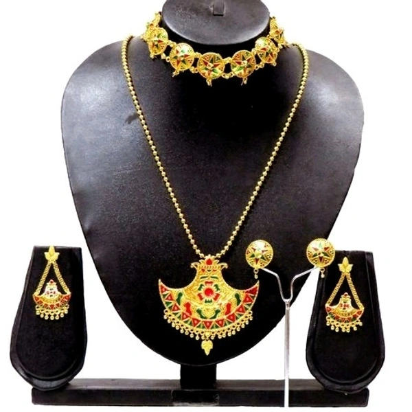 Copper Base Asomiya Gahana Combo 2 Set - Cash on Delivery available